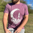 Load image into Gallery viewer, Plum Gravity T-Shirt - Heathered Soft Style
