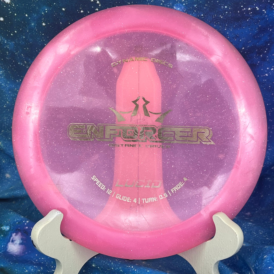 Pre-Owned - Dynamic Discs - Enforcer (Ricky Wysocki 2x Lucid Chameleon, DyeMax Fuzion)