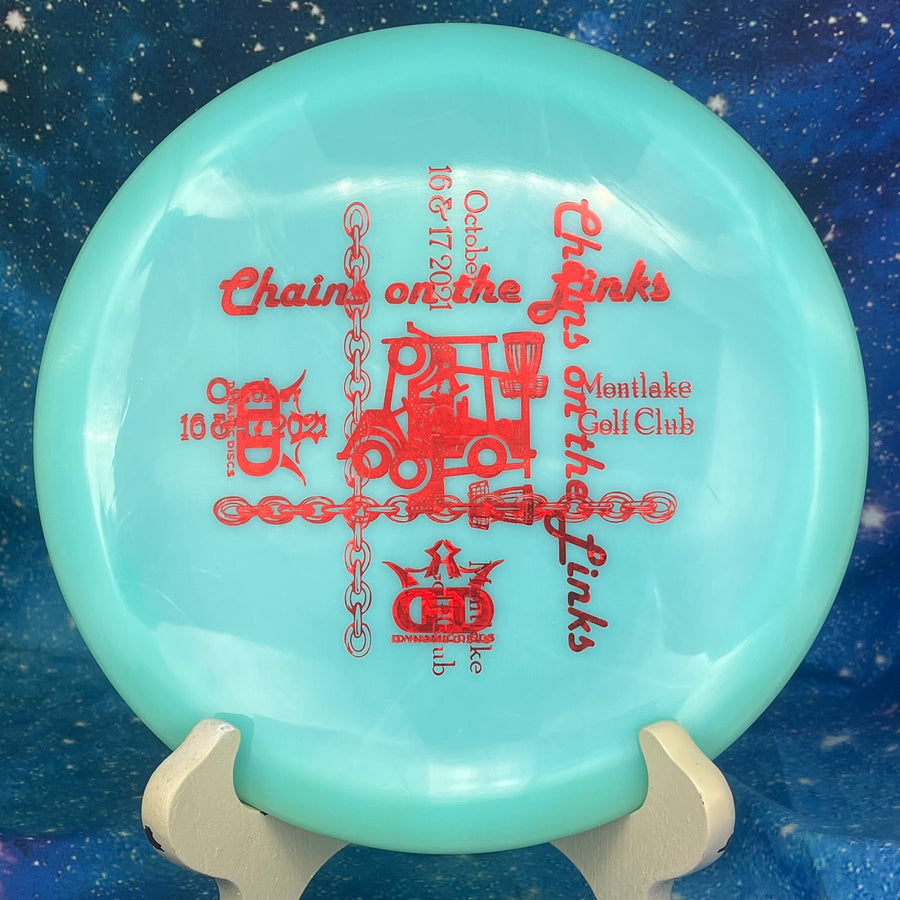 Pre-Owned - Dynamic Discs - Felon (DyeMax Fuzion, Lucid Ice Orbit)