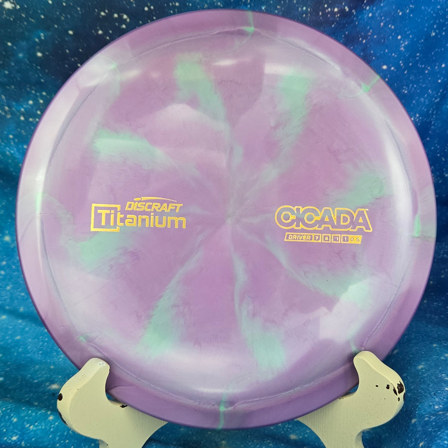 Discraft - Cicada - Titanium Swirl