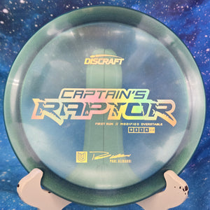 Pre-Owned - Discraft - Captain's Raptor (Paul Ulibarri First Run Z)