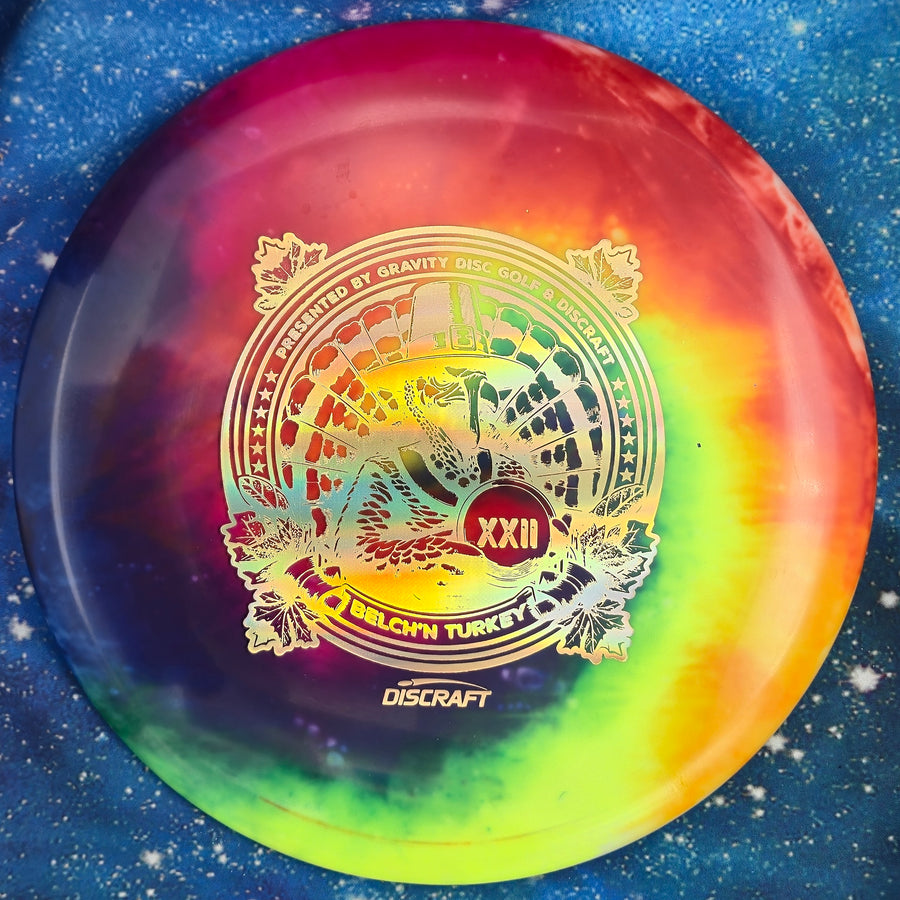 Discraft - Buzzz - ESP Fly Dye - Belch'n Turkey Stamp