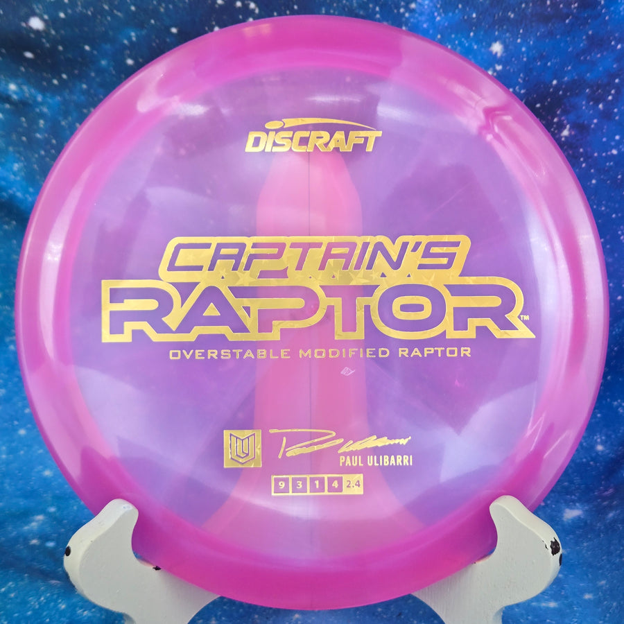 Discraft - 2025 Paul Ulibarri Captain's Raptor - Z-Swirl