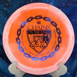 Pre-Owned - Dynamic Discs - Felon (DyeMax Fuzion, Lucid Ice Orbit)