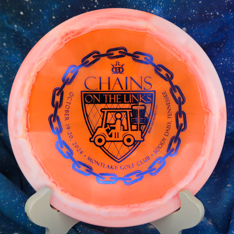 Pre-Owned - Dynamic Discs - Felon (DyeMax Fuzion, Lucid Ice Orbit)