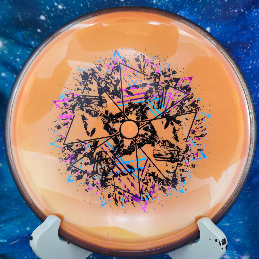 Axiom - Pyro - Prism Plasma - Double Neon Astro - Special Edition Tri-Foil Stamp