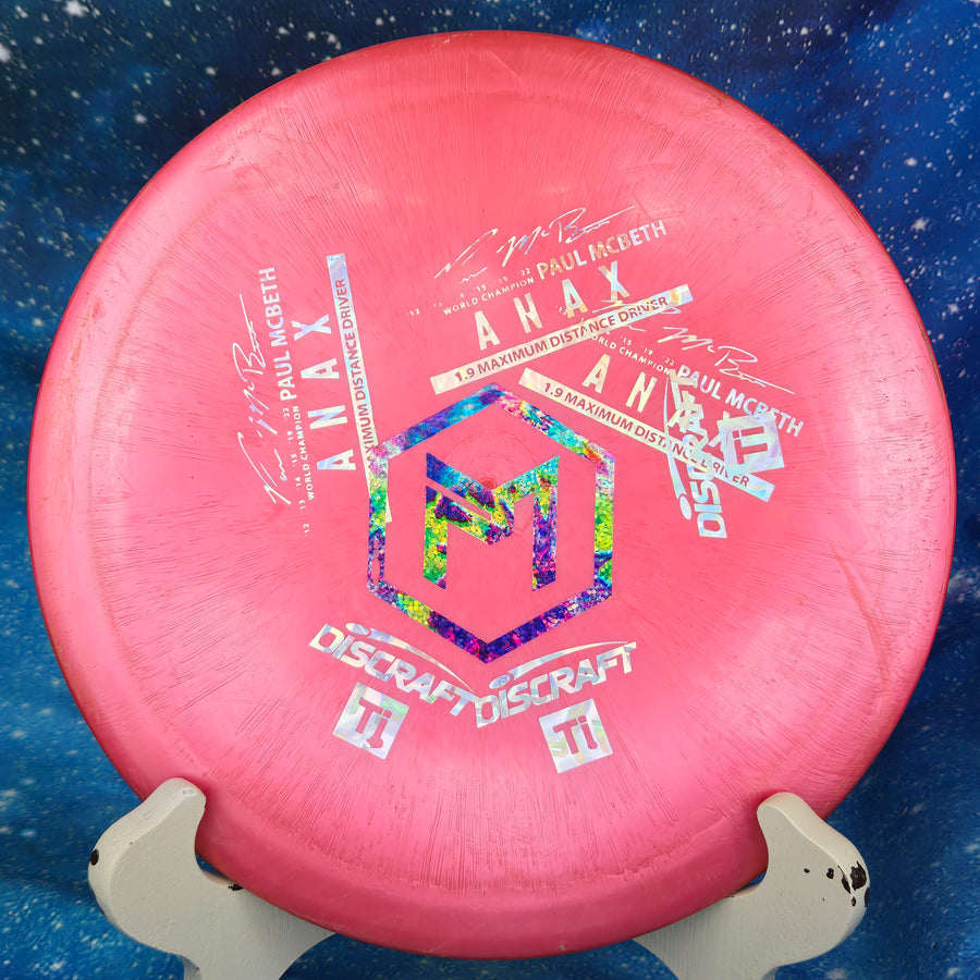 Pre-Owned - Discraft - Anax (Paul McBeth Mini Stamp Misprint Ti)