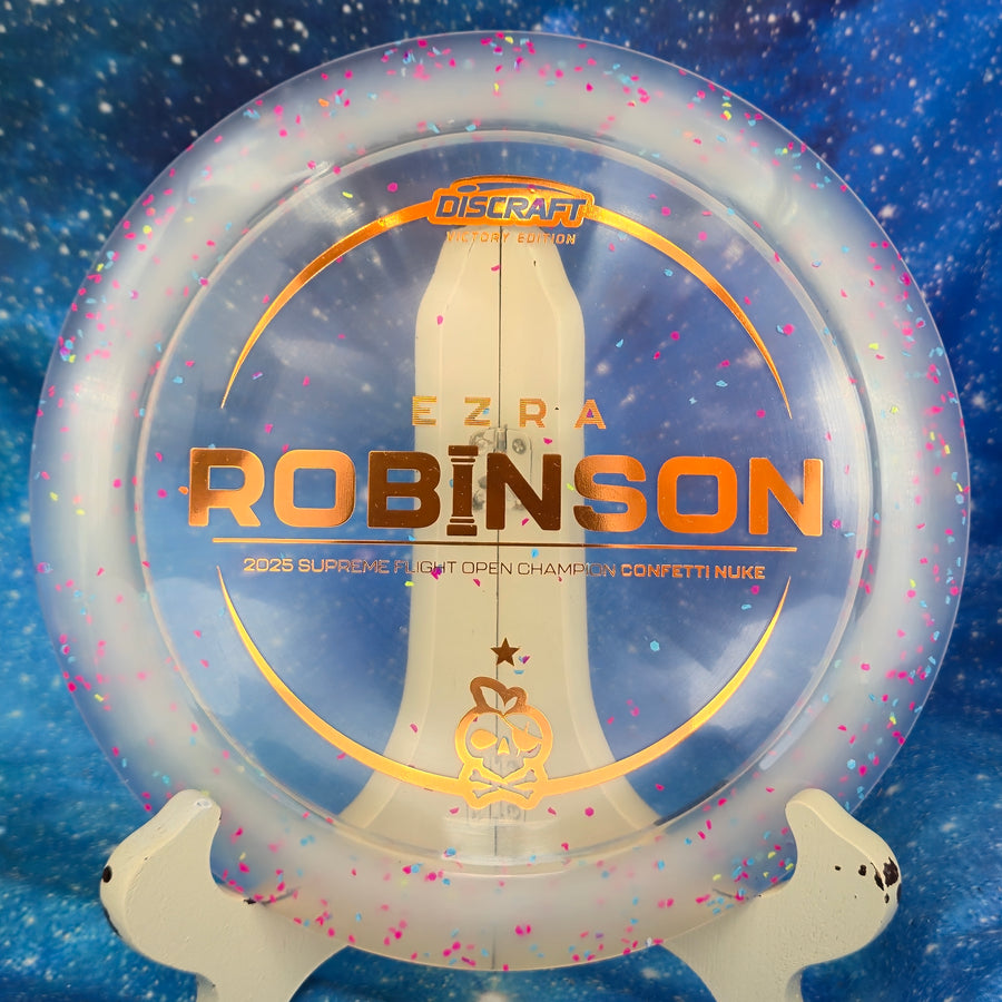 Discraft - Nuke - Confetti Z - 2025 Ezra Robinson Victory Edition