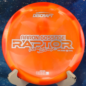 Discraft - 2025 Aaron Gossage Tour Series Raptor - Z Swirl