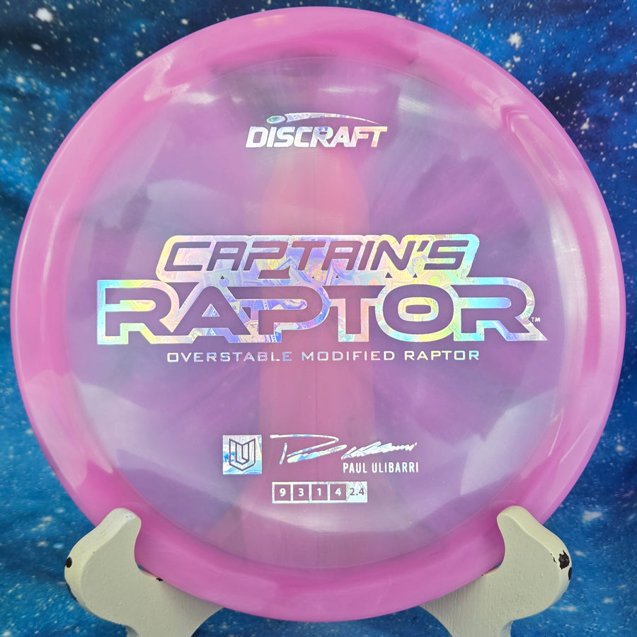 Discraft - 2025 Paul Ulibarri Captain's Raptor - Z-Swirl